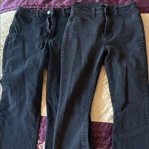 💜5/$25 Black Boot Cut Jeans